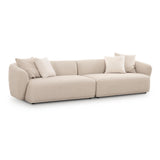 TOV Sylvie Cream Boucle 4-Seater Sofa