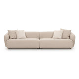TOV Sylvie Cream Boucle 4-Seater Sofa