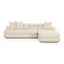 TOV Lulu Cream Boucle Modular RAF Sectional