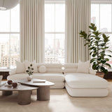 TOV Lulu Cream Boucle Modular RAF Sectional