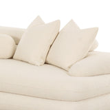 TOV Lulu Cream Boucle Modular RAF Sectional