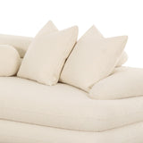 TOV Lulu Cream Boucle Modular RAF Sectional