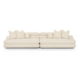 TOV Lulu Cream Boucle Modular Sofa