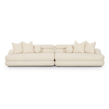 TOV Lulu Cream Boucle Modular Sofa