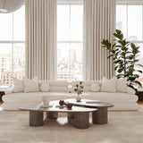 TOV Lulu Cream Boucle Modular Sofa