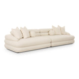 TOV Lulu Cream Boucle Modular Sofa