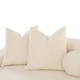 TOV Lulu Cream Boucle Modular Sofa