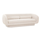 TOV Simone Cream Boucle Sofa