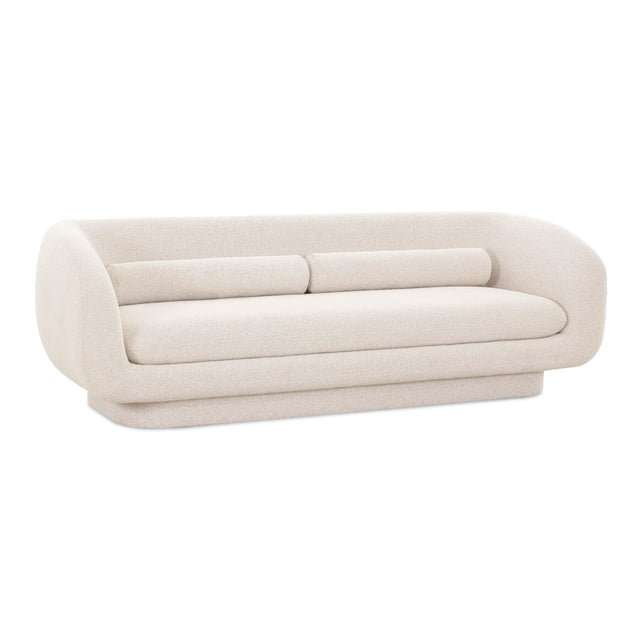 TOV Simone Cream Boucle Sofa