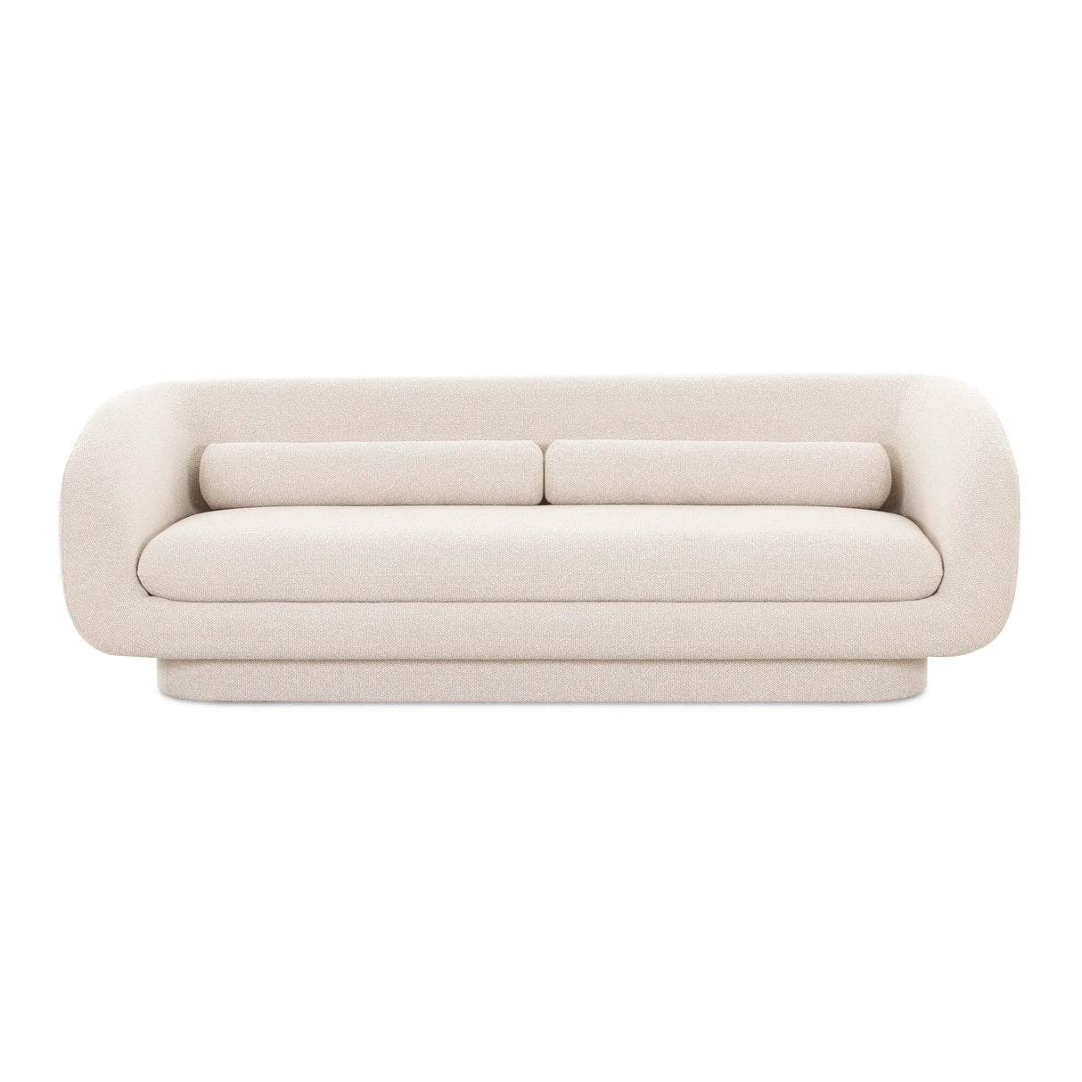 TOV Simone Cream Boucle Sofa