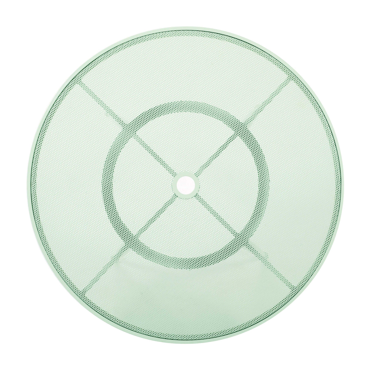 TOV Erica Mint Green Wrought Iron Outdoor Cafe Table