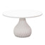 TOV Tulum Ivory Concrete Coffee Table