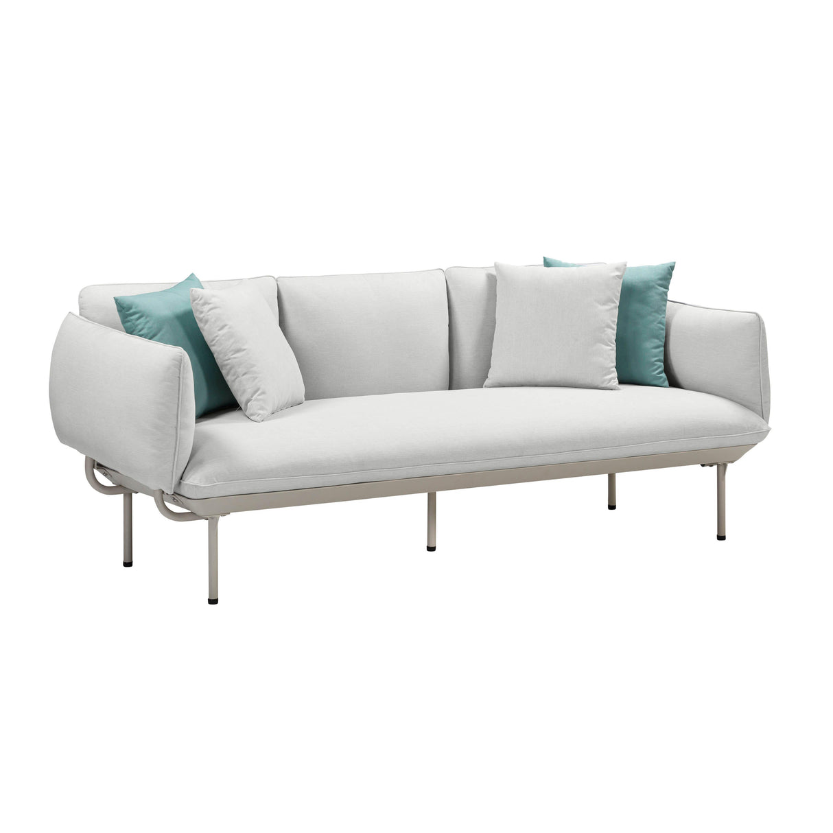 TOV Katti Light Grey Outdoor Sofa
