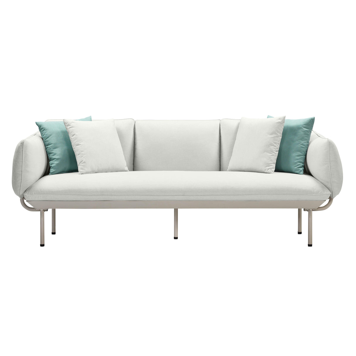 TOV Katti Light Grey Outdoor Sofa