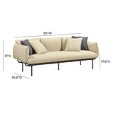 TOV Katti Beige Outdoor Sofa