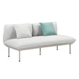 TOV Katti Light Grey Outdoor Loveseat