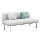 TOV Katti Light Grey Outdoor Loveseat