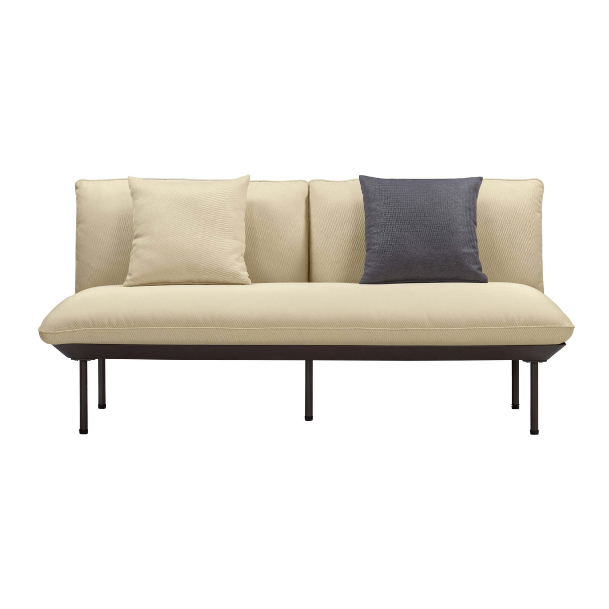 TOV Katti Beige Outdoor Loveseat