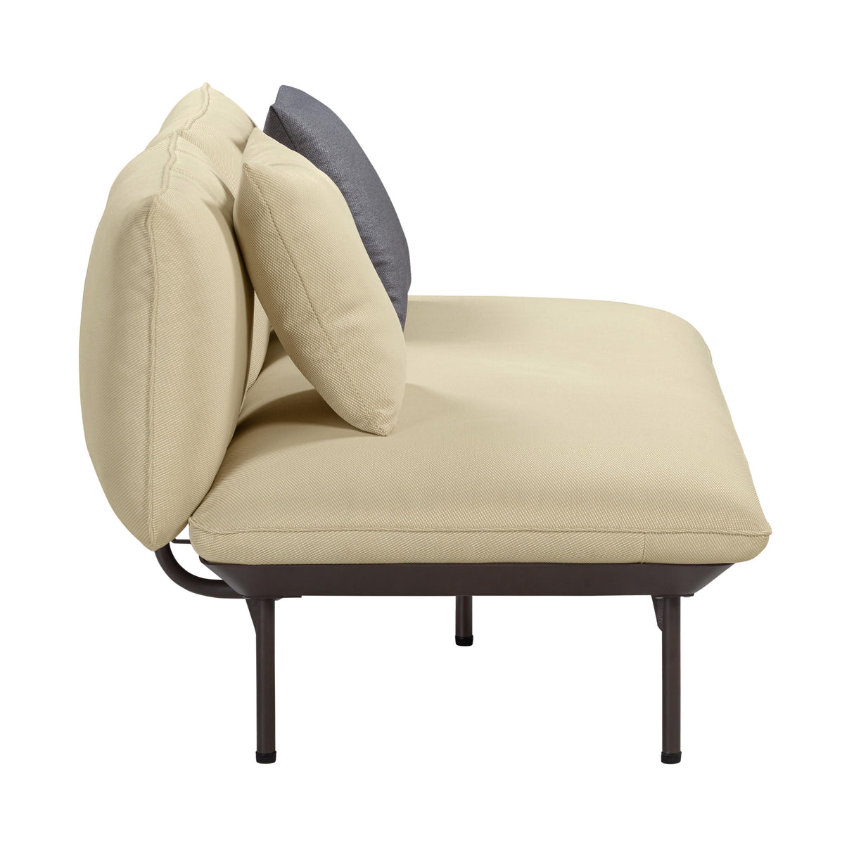 TOV Katti Beige Outdoor Loveseat