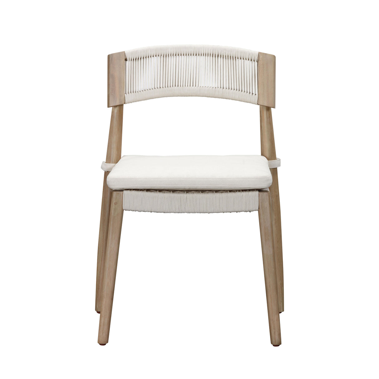 TOV Gata Cream Outdoor Dining Chair - Set of 2