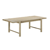 TOV Gata Light Teak Outdoor Rectangular Dining Table