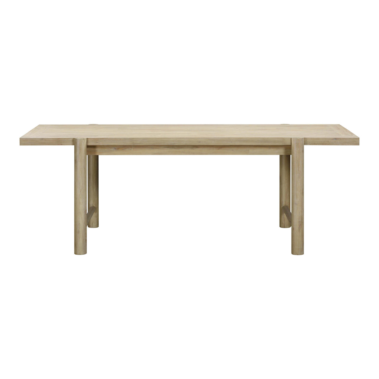 TOV Gata Light Teak Outdoor Rectangular Dining Table