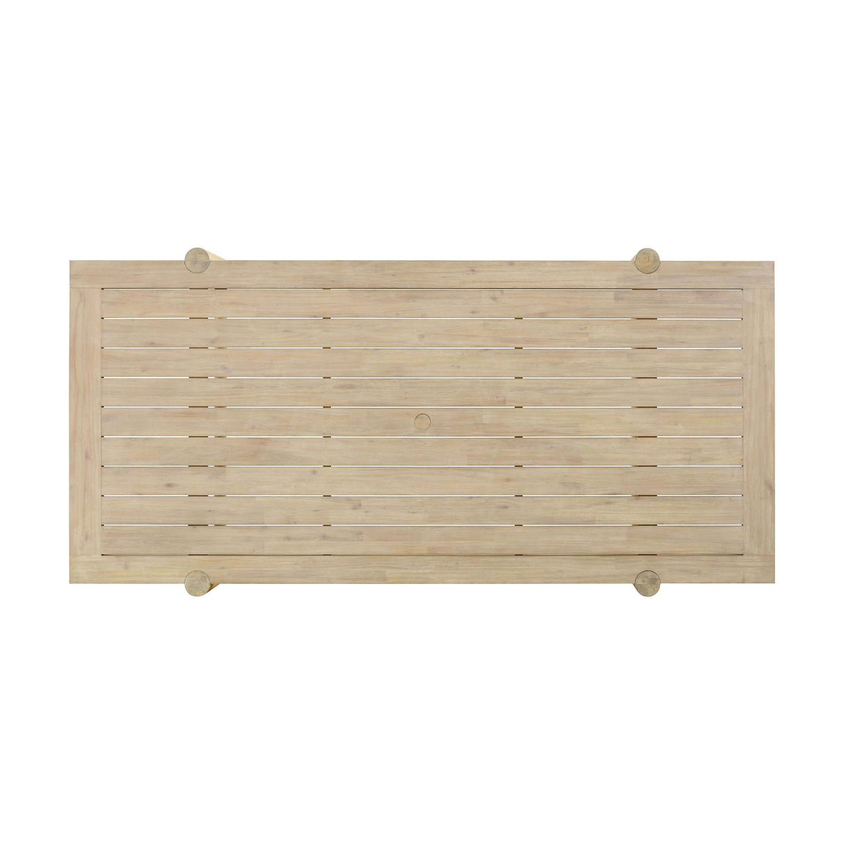 TOV Gata Light Teak Outdoor Rectangular Dining Table