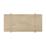 TOV Gata Light Teak Outdoor Rectangular Dining Table