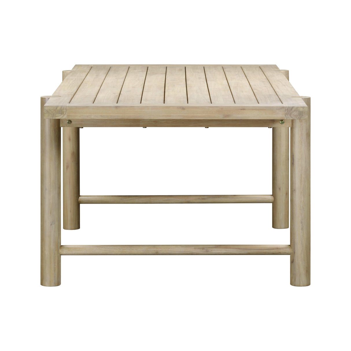 TOV Gata Light Teak Outdoor Rectangular Dining Table