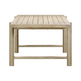 TOV Gata Light Teak Outdoor Rectangular Dining Table