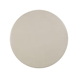 TOV Fern Beige Textured Faux Plaster Concrete Indoor / Outdoor Round Dining Table