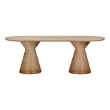 TOV Fassa Terracotta Oval Indoor / Outdoor Dining Table