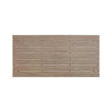 TOV Cassie Natural 75 Inch Rectangular Outdoor Dining Table