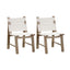 TOV Cassie Cream Outdoor Dining Chair - Set of 2