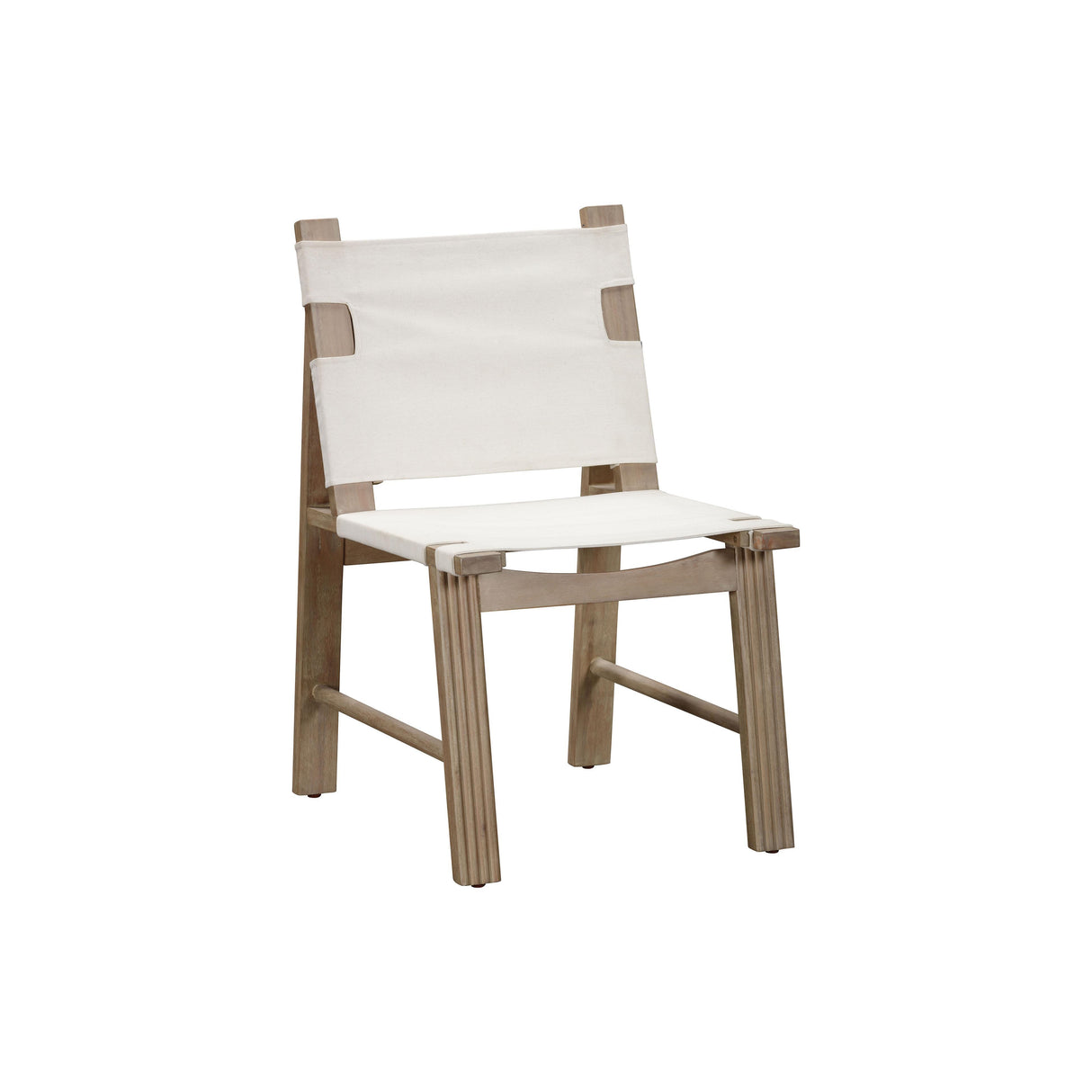 TOV Cassie Cream Outdoor Dining Chair - Set of 2
