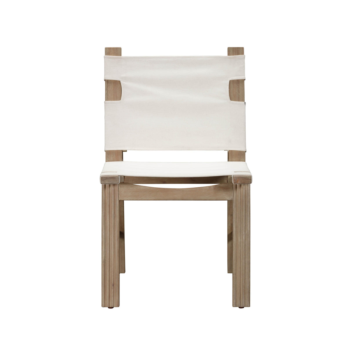 TOV Cassie Cream Outdoor Dining Chair - Set of 2