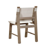TOV Cassie Cream Outdoor Dining Chair - Set of 2