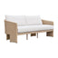 TOV Alexa Cream Performance Fabric Outdoor Sofa