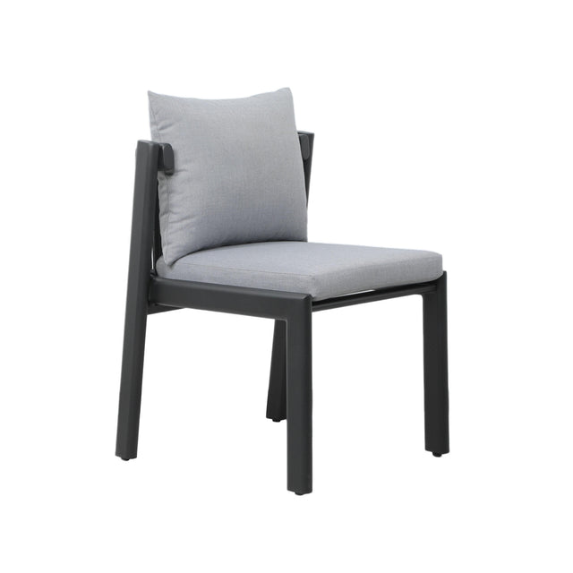 TOV Nancy Grey Outdoor Dining Chair