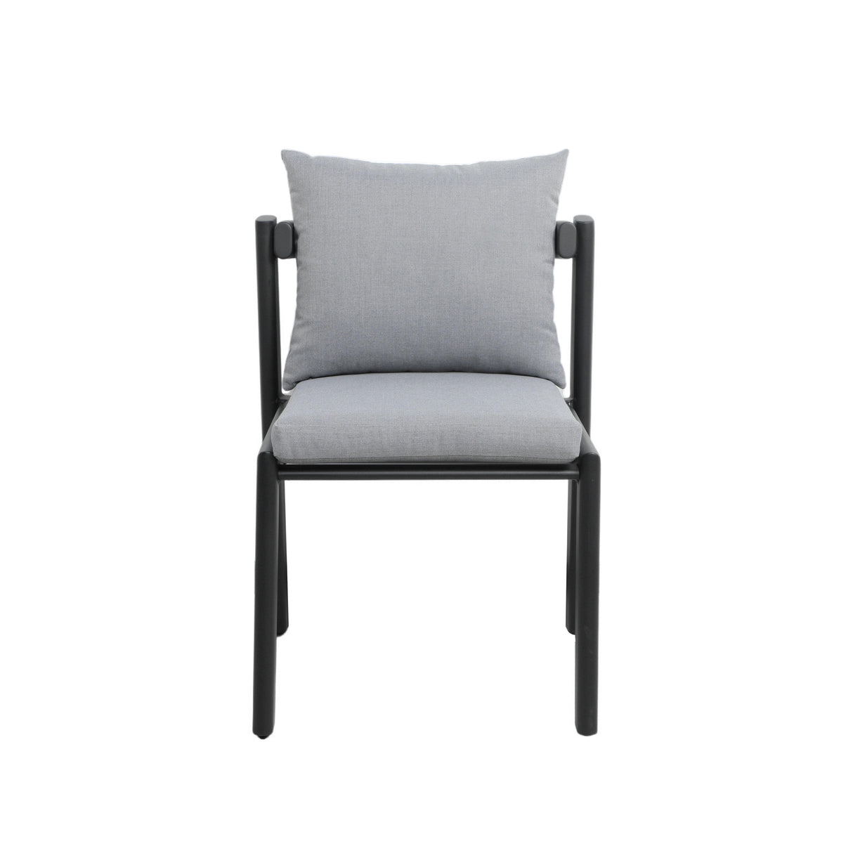 TOV Nancy Grey Outdoor Dining Chair