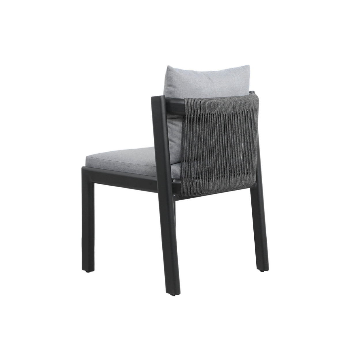 TOV Nancy Grey Outdoor Dining Chair