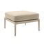 TOV Kapri Taupe Outdoor Ottoman