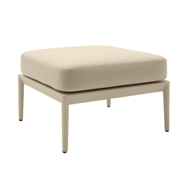 TOV Kapri Taupe Outdoor Ottoman