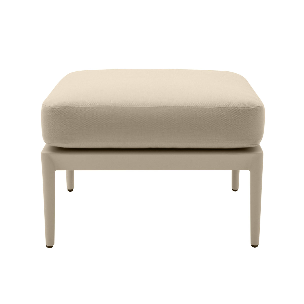 TOV Kapri Taupe Outdoor Ottoman