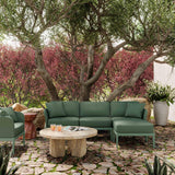 TOV Kapri Moss Green Modular Outdoor Sectional