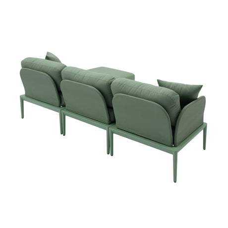TOV Kapri Moss Green Modular Outdoor Sectional