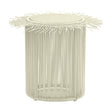 TOV Rafa Cream Outdoor Side Table