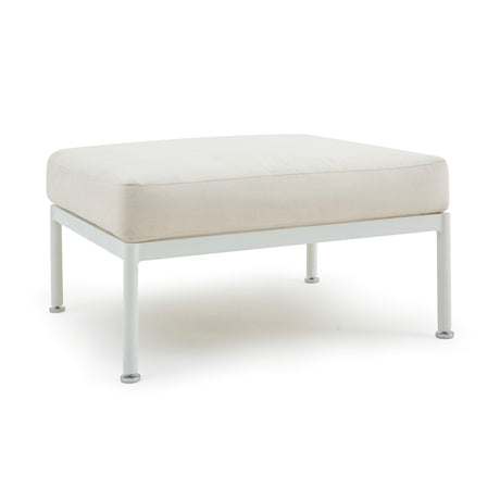 TOV Dunes Cream Outdoor Ottoman