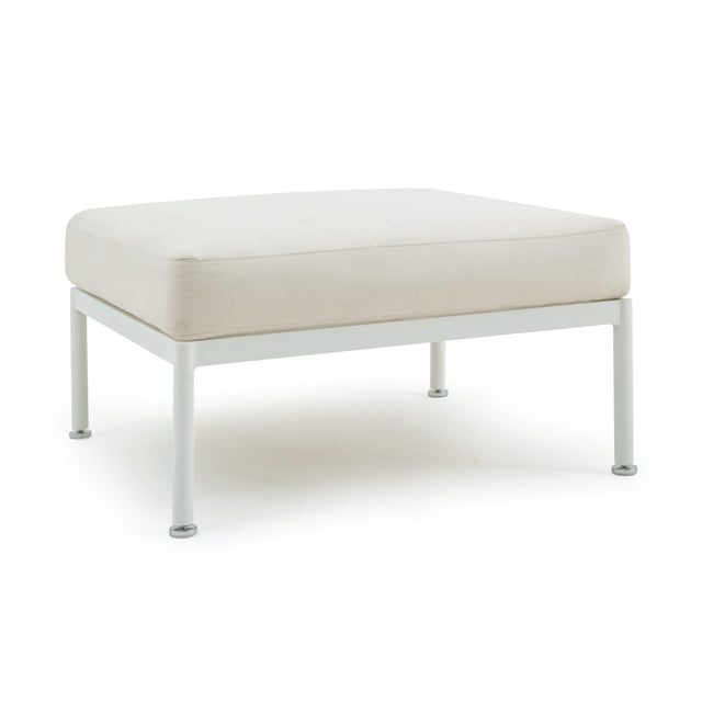 TOV Dunes Cream Outdoor Ottoman