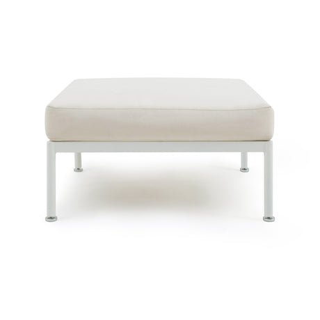 TOV Dunes Cream Outdoor Ottoman